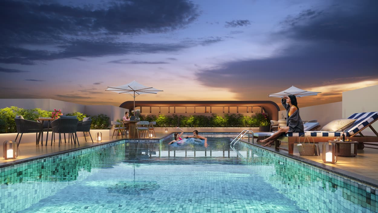 Rooftop Infinity Pool